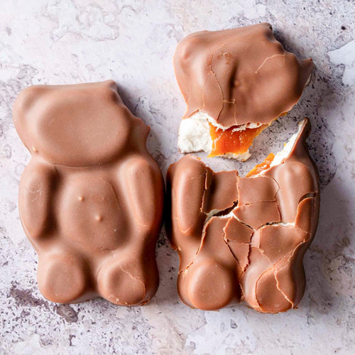 Oursons à la guimauve, caramel et chocolat au lait Patisserie C&Choux Caen