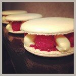Macarons aux Framboises et Champagne Rosé