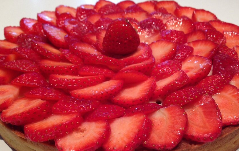 La tarte aux fraises C&Choux